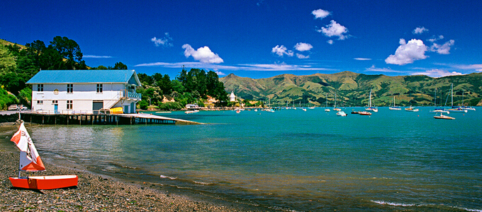 阿卡罗阿 新西兰的法国风情小镇