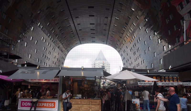 Markthal大型拱廊市场