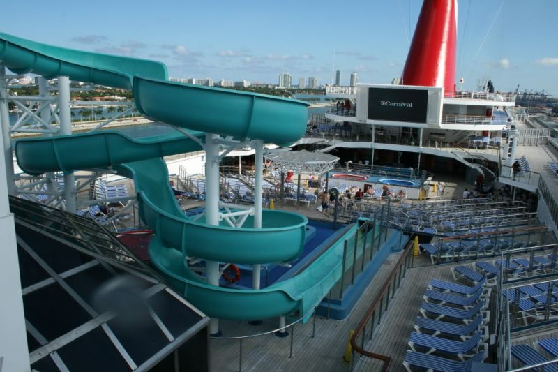 Carnival Twister Waterslide