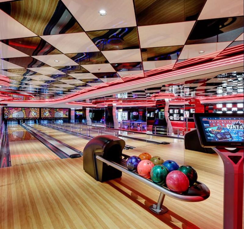 TWO FULL SIZE bowling alleys