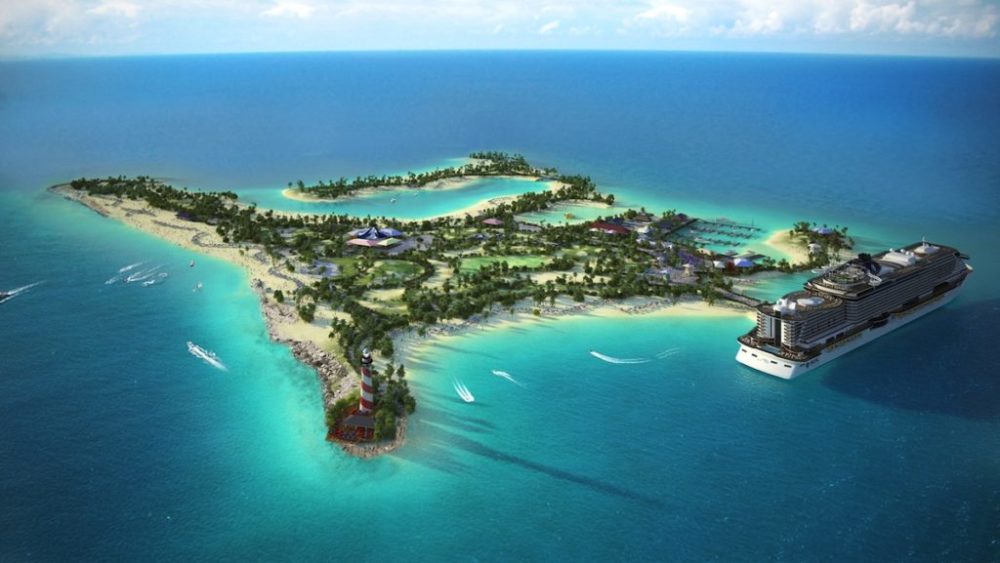 海洋岛 MSC加勒比海最大的私有海岛